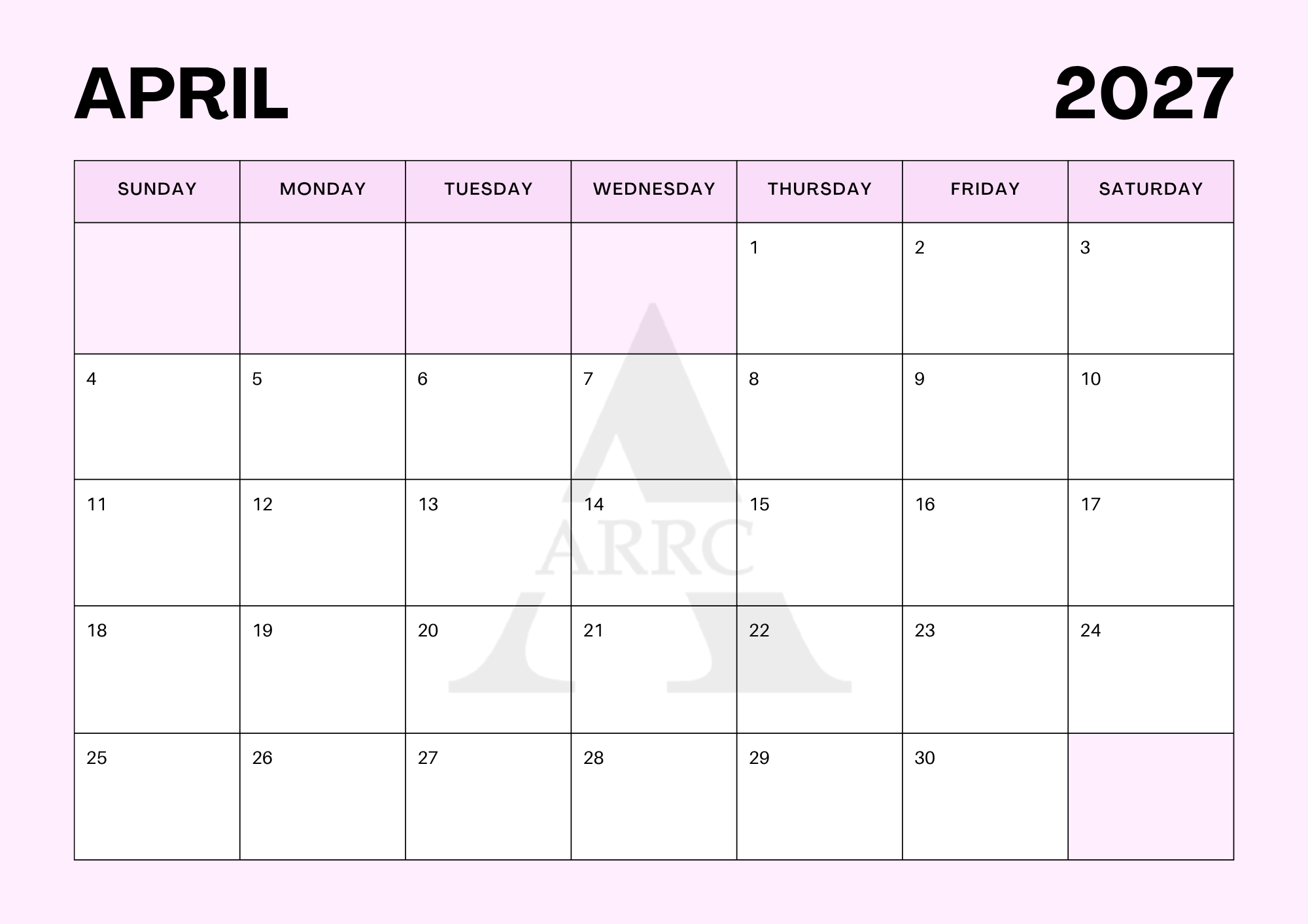 April