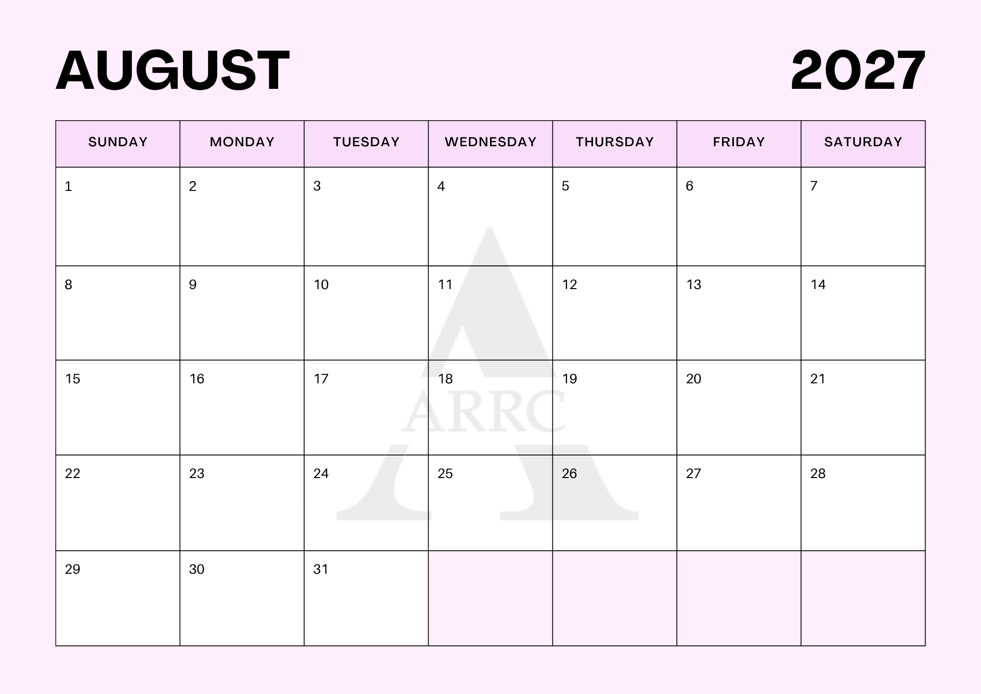 August