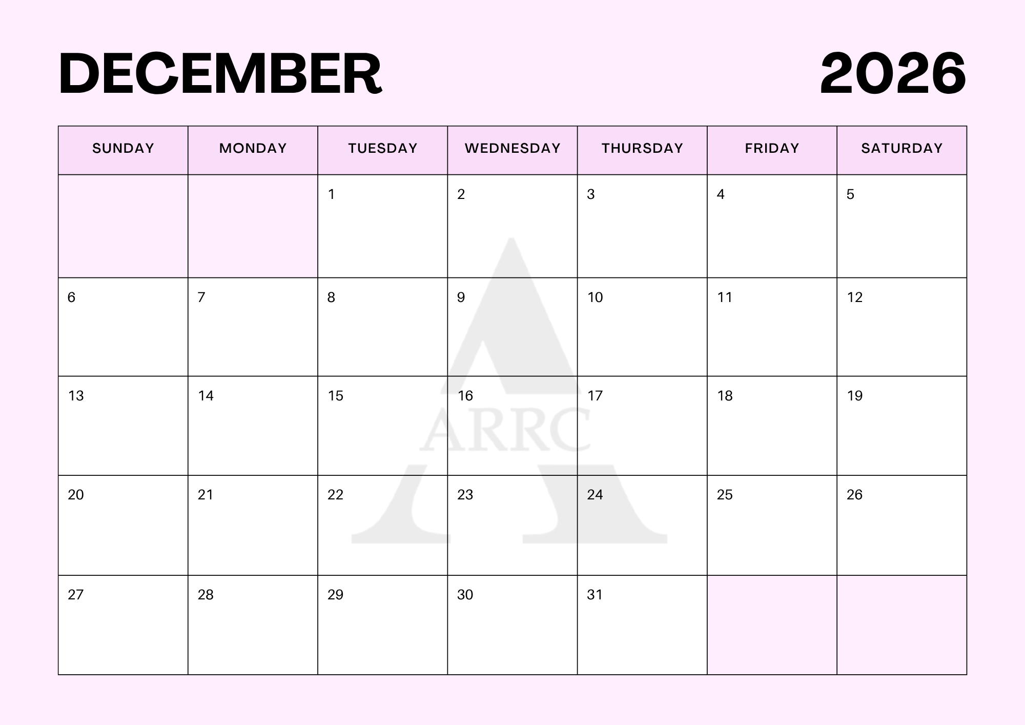 December