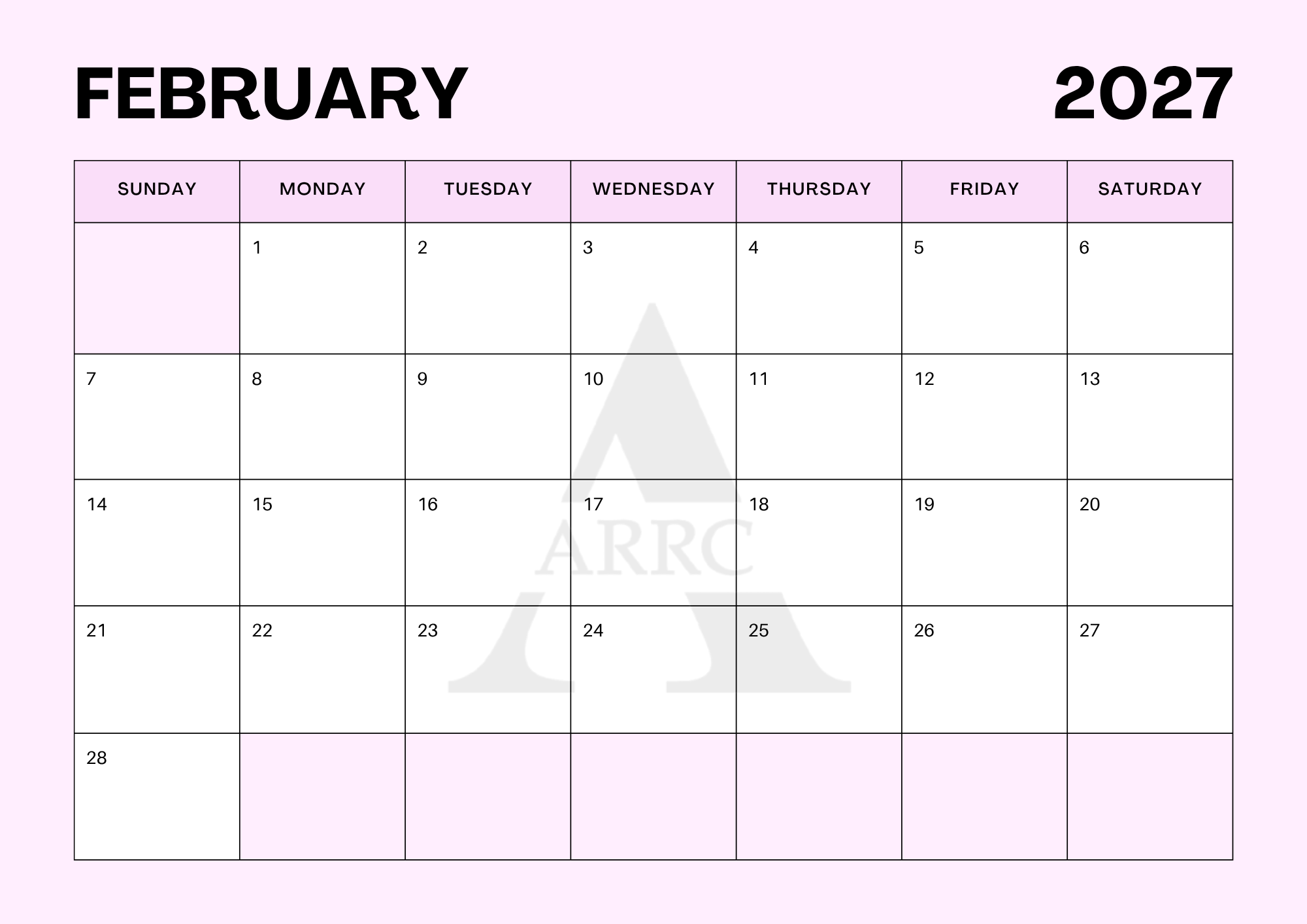 February