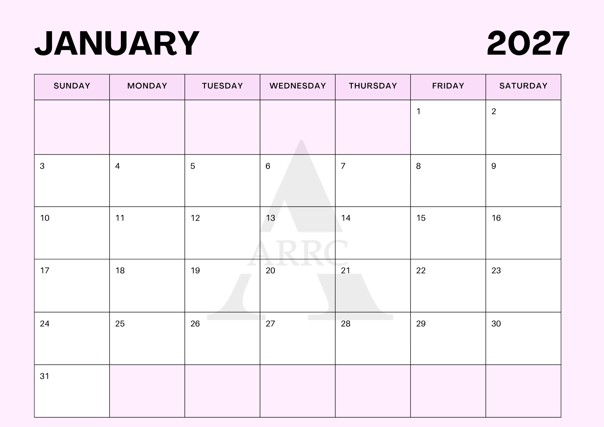 January