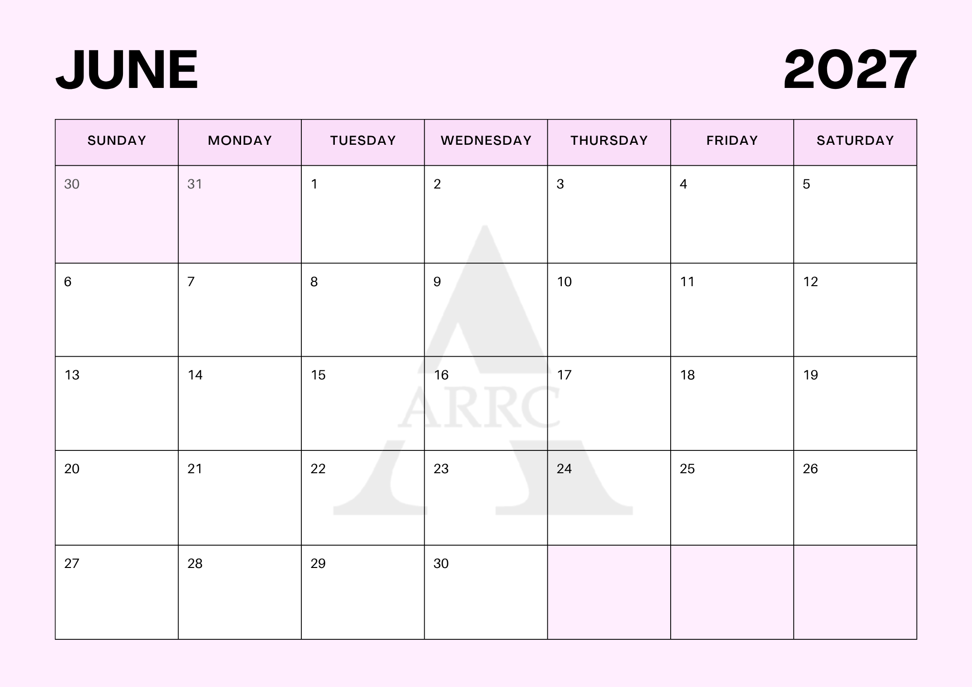 June
