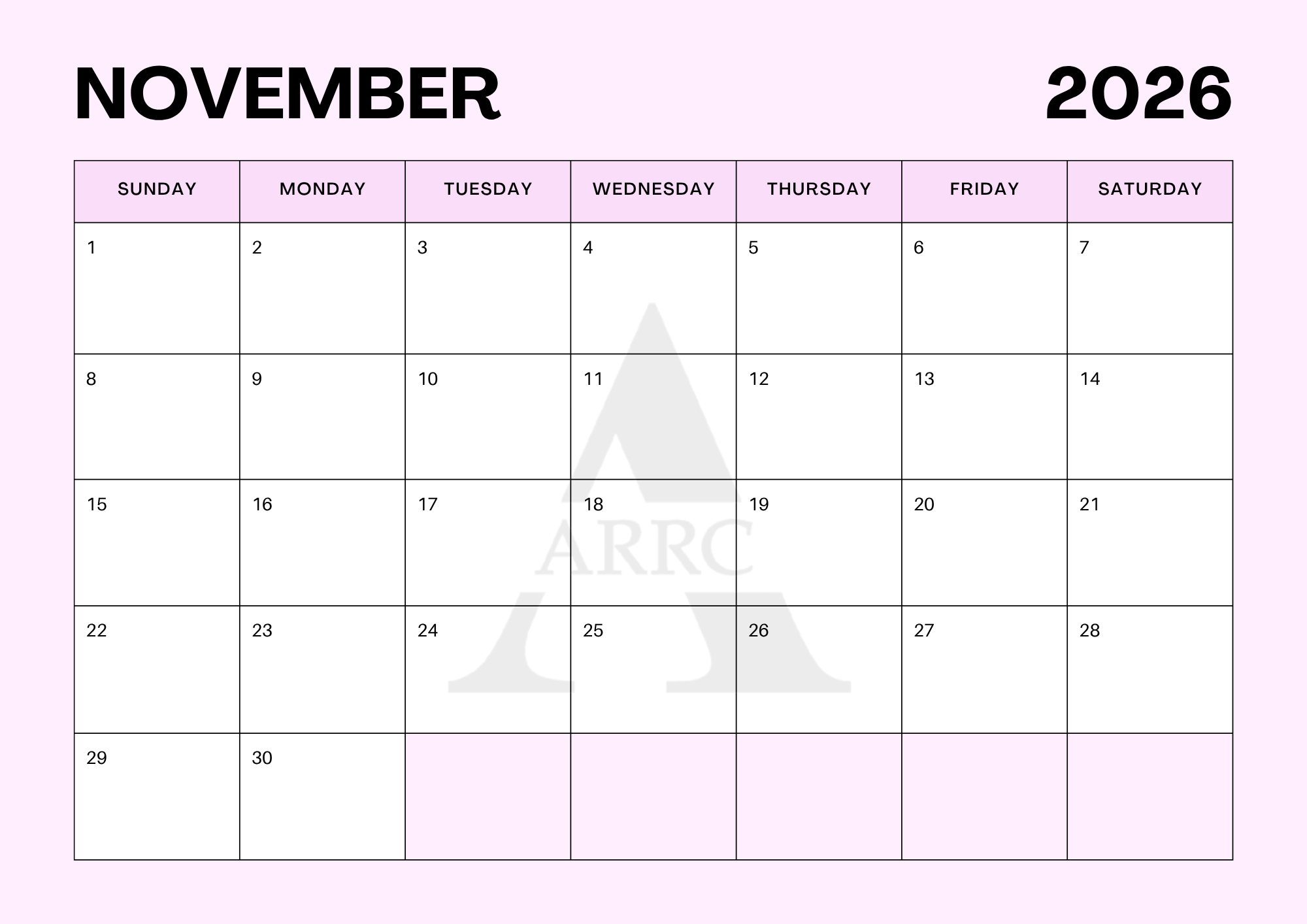November